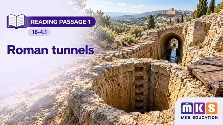 Reading 16-4.1 — Roman tunnels — MKS Education cover