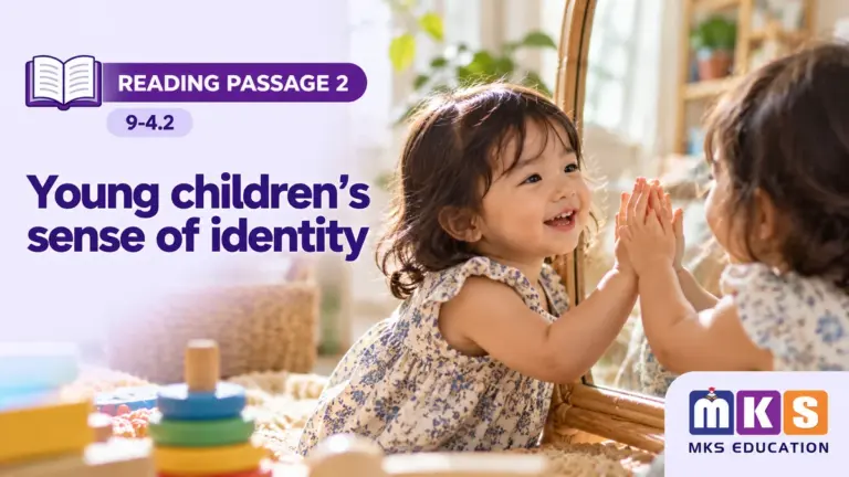 Reading 9-4.2 — Young children's sense of identity — MKS Education cover