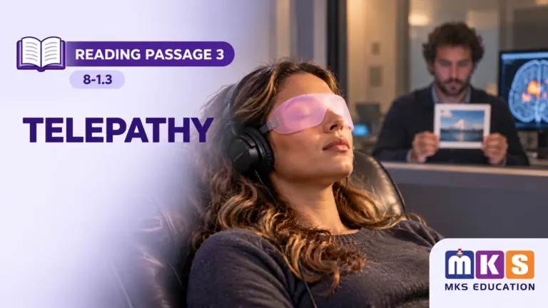 Reading 8-1.3 — TELEPATHY — MKS Education cover