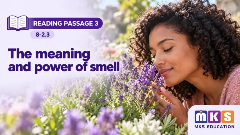 Reading 8-2.3 — The meaning and power of smell — MKS Education cover
