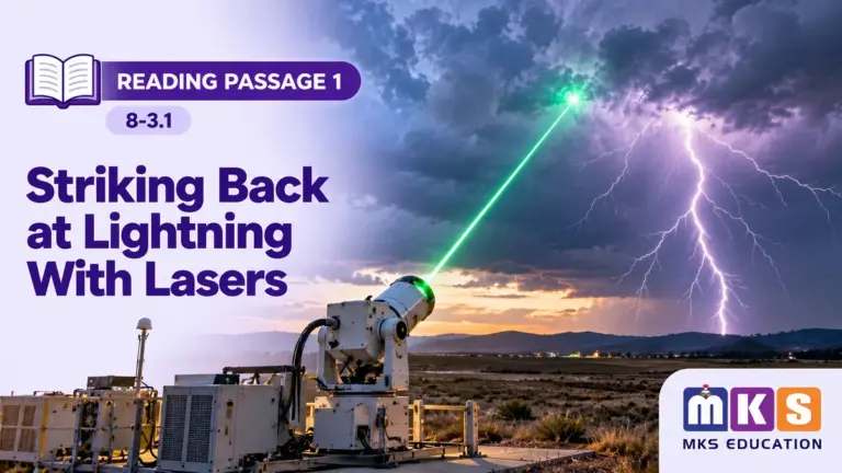 Reading 8-3.1 — Striking Back at Lightning With Lasers — MKS Education cover