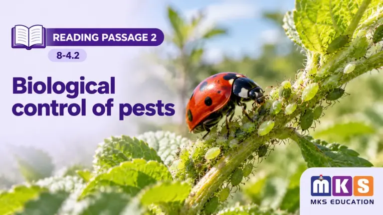 Reading 8-4.2 — Biological control of pests — MKS Education cover
