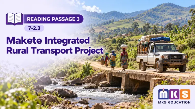 Reading 7-2.3 — Makete Integrated Rural Transport Project — MKS Education cover
