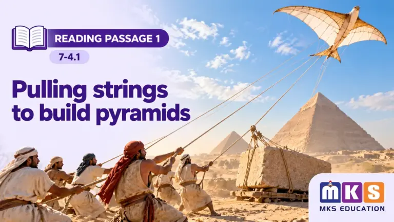 Reading 7-4.1 — Pulling strings to build pyramids — MKS Education cover