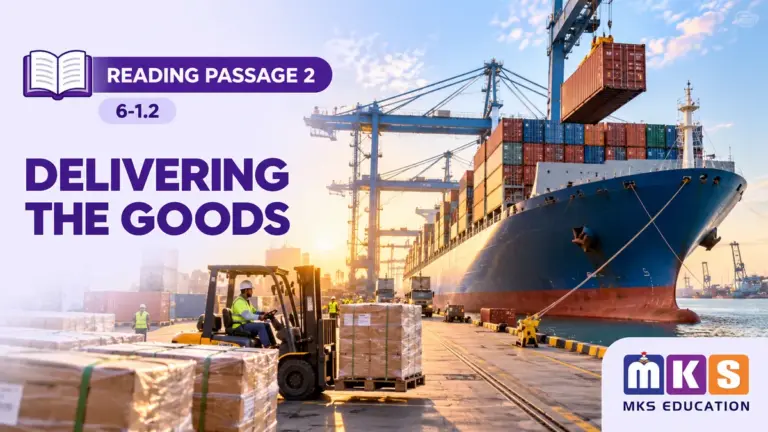 Reading 6-1.2 — DELIVERING THE GOODS — MKS Education cover