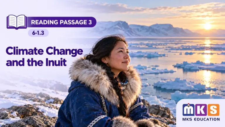 Reading 6-1.3 — Climate Change and the Inuit — MKS Education cover