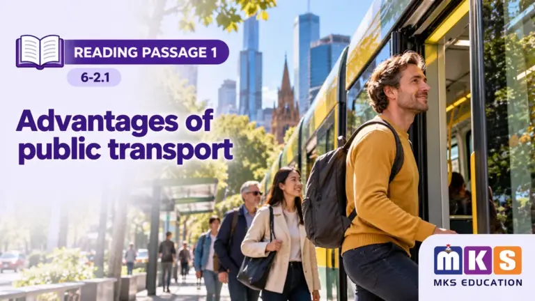 Reading 6-2.1 — Advantages of public transport — MKS Education cover