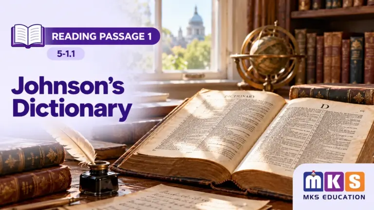 Reading 5-1.1 — Johnson's Dictionary — MKS Education cover