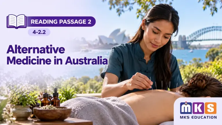 Reading 4-2.2 — Alternative Medicine in Australia — MKS Education cover