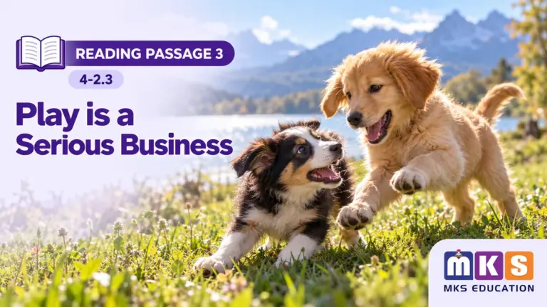 Reading 4-2.3 — Play is a Serious Business — MKS Education cover