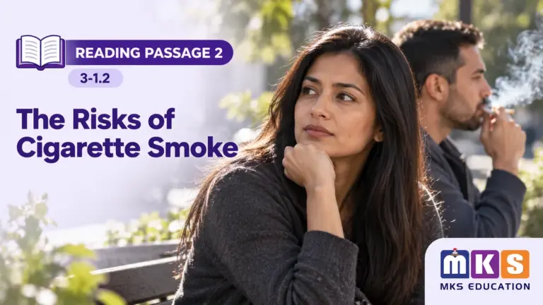 Reading 3-1.2 — The Risks of Cigarette Smoke — MKS Education cover