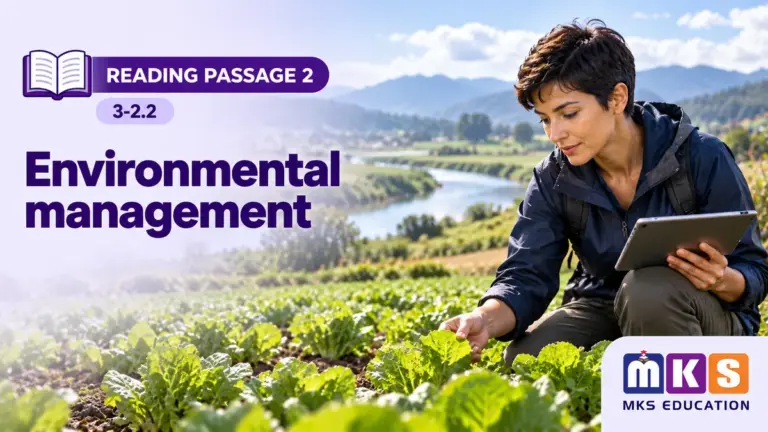 Reading 3-2.2 — Environmental management — MKS Education cover