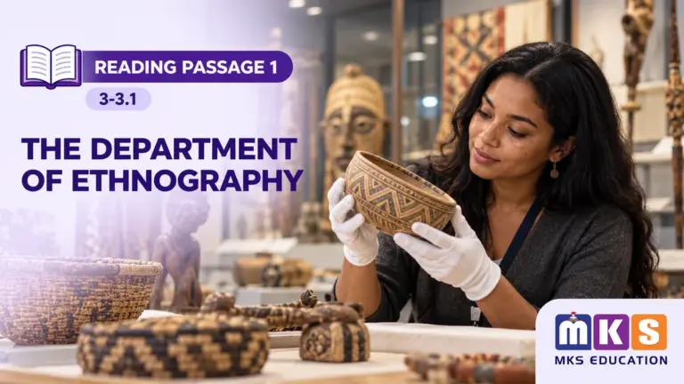 Reading 3-3.1 — THE DEPARTMENT OF ETHNOGRAPHY — MKS Education cover