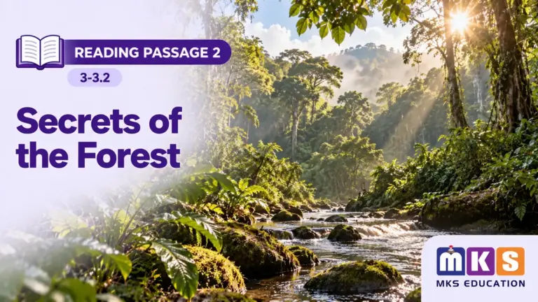 Reading 3-3.2 — Secrets of the Forest — MKS Education cover