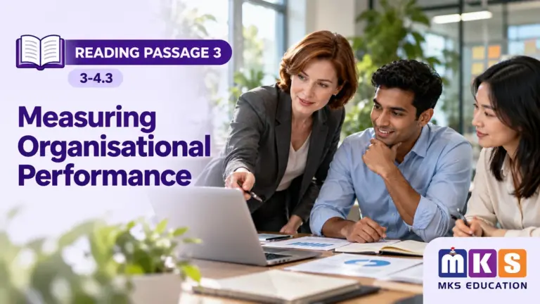Reading 3-4.3 — Measuring Organisational Performance — MKS Education cover