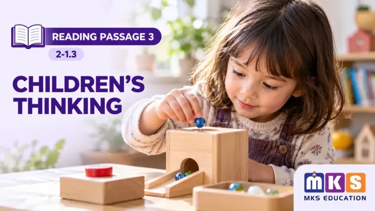 Reading 2-1.3 — CHILDREN'S THINKING — MKS Education cover