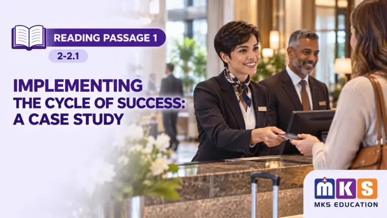 Reading 2-2.1 — IMPLEMENTING THE CYCLE OF SUCCESS: A CASE STUDY — MKS Education cover