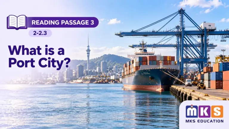 Reading 2-2.3 — What is a Port City? — MKS Education cover