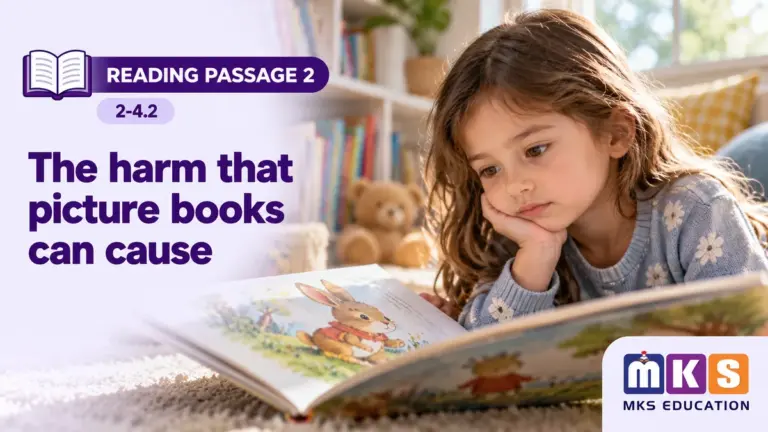 Reading 2-4.2 — The harm that picture books can cause — MKS Education cover