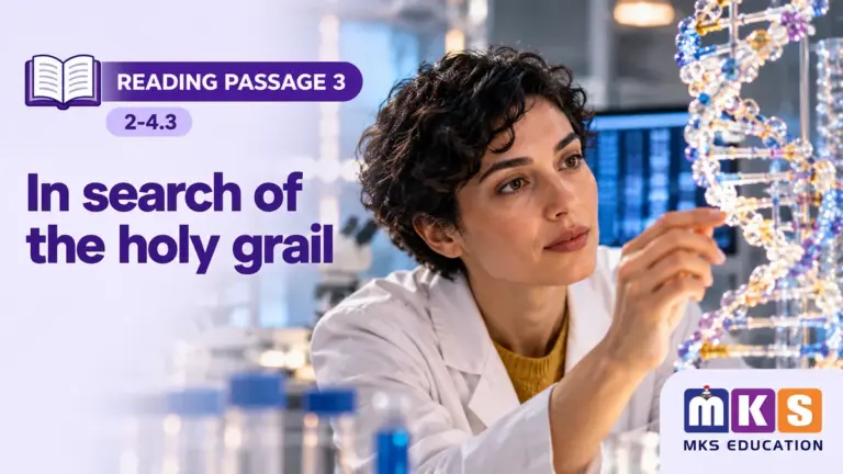 Reading 2-4.3 — In search of the holy grail — MKS Education cover