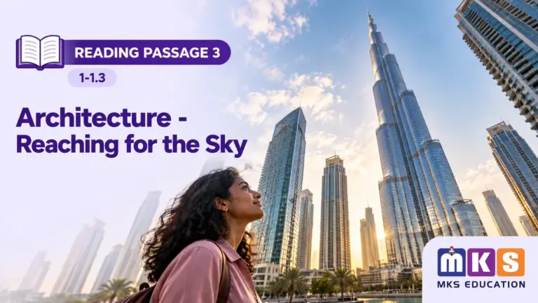 Reading 1-1.3 — Architecture - Reaching for the Sky — MKS Education cover