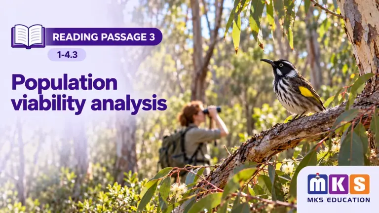 Reading 1-4.3 — Population viability analysis — MKS Education cover