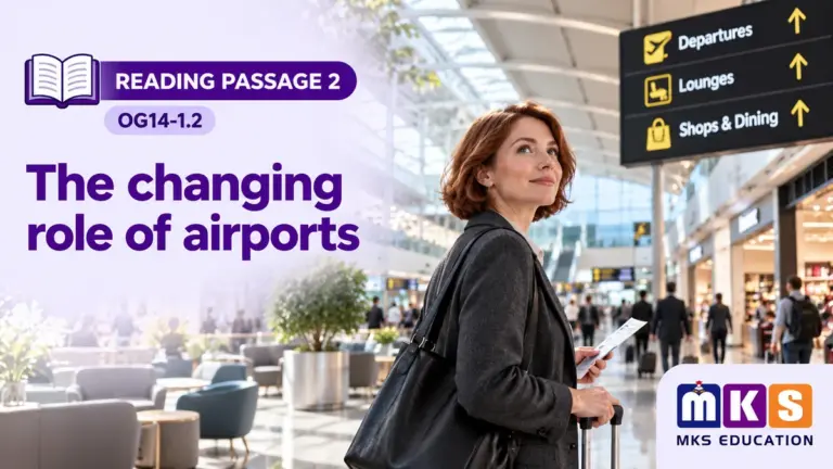 Reading OG14-1.2 — The changing role of airports — MKS Education cover