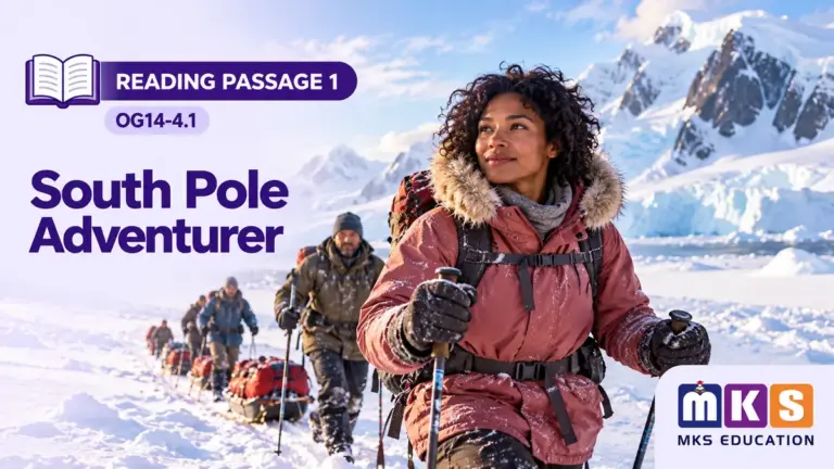 Reading OG14-4.1 — South Pole Adventurer — MKS Education cover