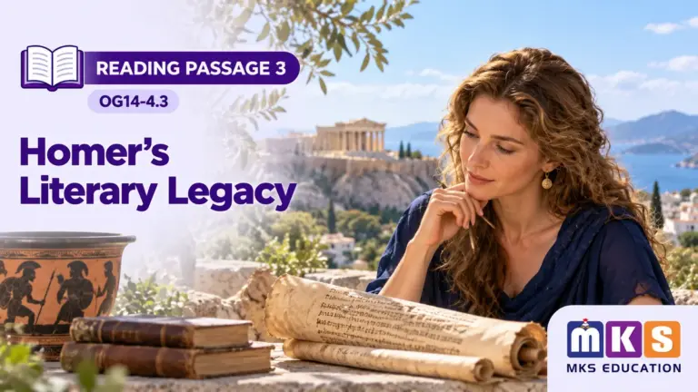 Reading OG14-4.3 — Homer's Literary Legacy — MKS Education cover