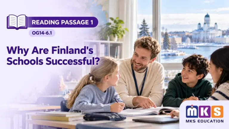 Reading OG14-6.1 — Why Are Finland's Schools Successful? — MKS Education cover