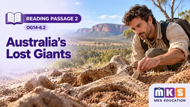 Reading OG14-6.2 — Australia's Lost Giants — MKS Education cover