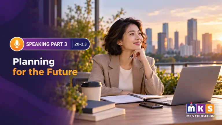 Speaking 20-2.3 — Planning for the Future — MKS Education cover