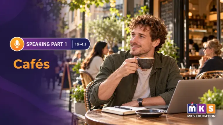 Speaking 19-4.1 — Cafés — MKS Education cover