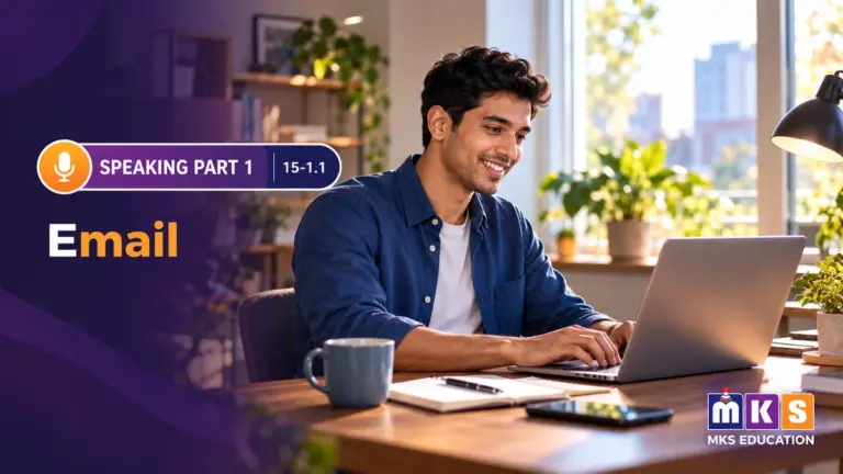 Speaking 15-1.1 — Email — MKS Education cover