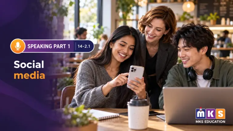 Speaking 14-2.1 — Social media — MKS Education cover