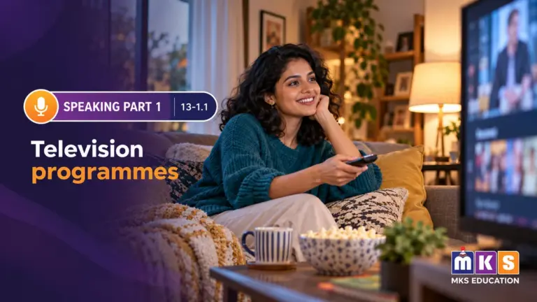 Speaking 13-1.1 — Television programmes — MKS Education cover