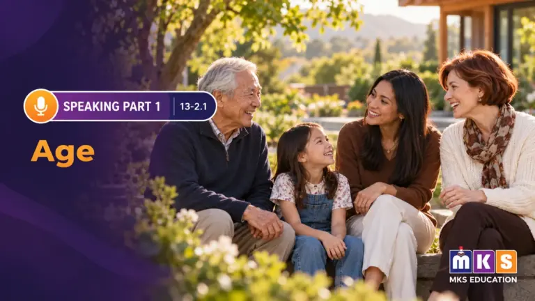 Speaking 13-2.1 — Age — MKS Education cover