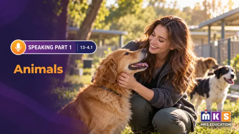 Speaking 13-4.1 — Animals — MKS Education cover