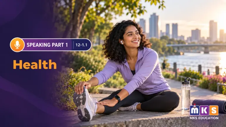 Speaking 12-1.1 — Health — MKS Education cover