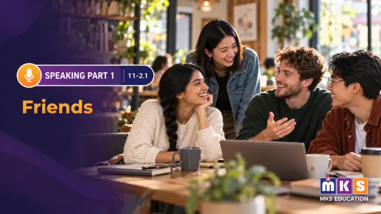 Speaking 11-2.1 — Friends — MKS Education cover