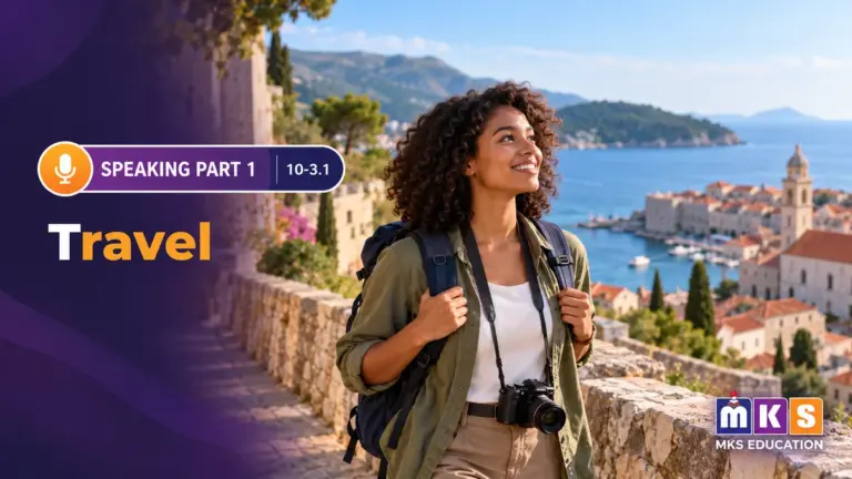 Speaking 10-3.1 — Travel — MKS Education cover
