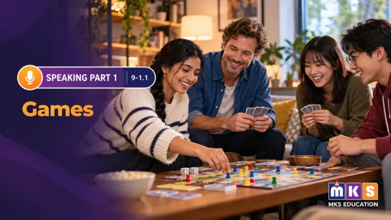 Speaking 9-1.1 — Games — MKS Education cover