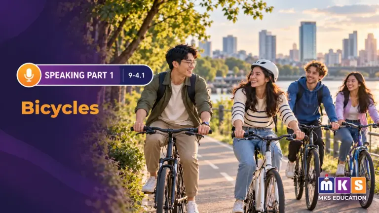 Speaking 9-4.1 — Bicycles — MKS Education cover