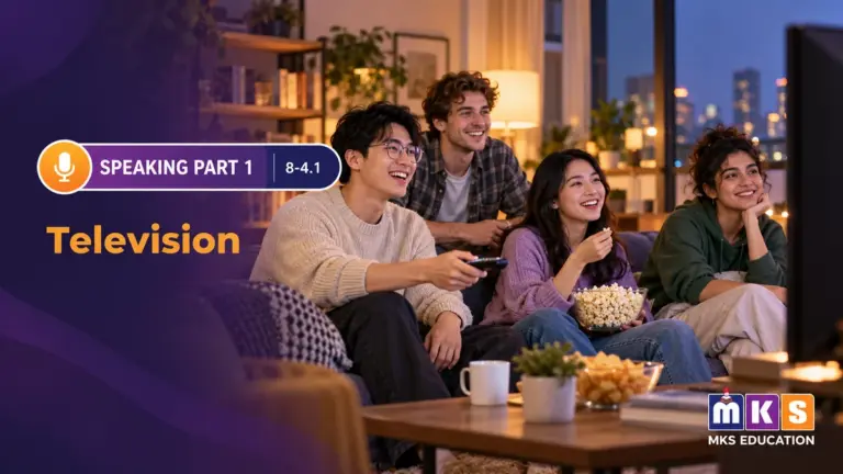 Speaking 8-4.1 — Television — MKS Education cover