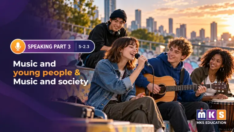Speaking 5-2.3 — Music and young people & Music and society — MKS Education cover
