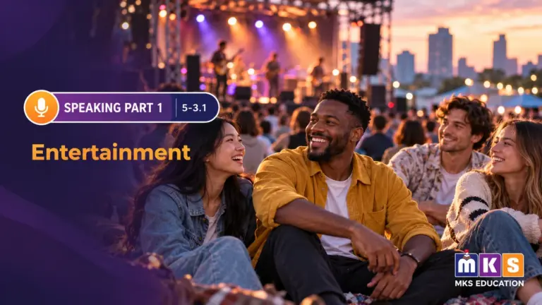 Speaking 5-3.1 — Entertainment — MKS Education cover