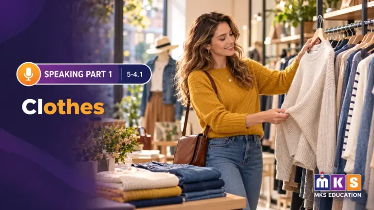 Speaking 5-4.1 — Clothes — MKS Education cover