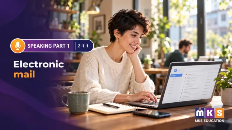 Speaking 2-1.1 — Electronic mail — MKS Education cover