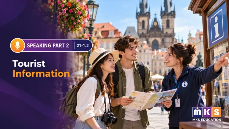 Speaking 21-1.2 — Tourist Information — MKS Education cover