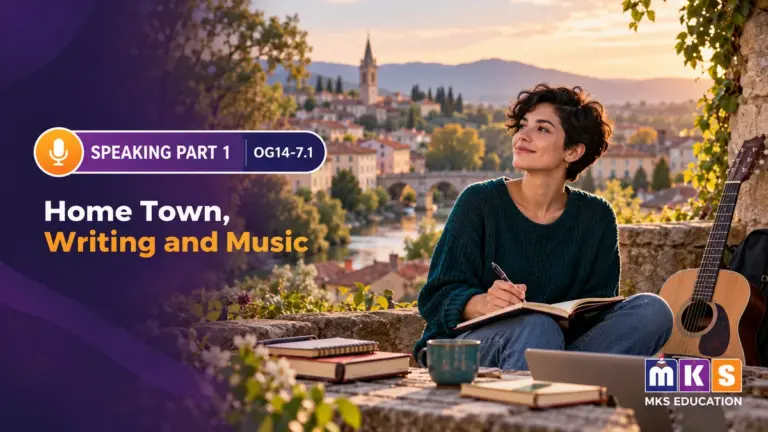 Speaking OG 14-7.1 — Home Town, Writing and Music — MKS Education cover